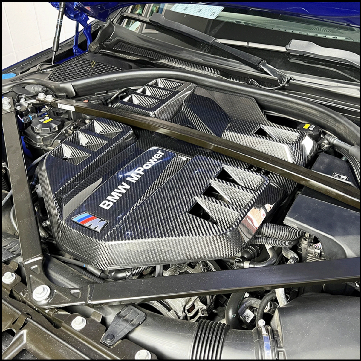 G80 M3 G82 M4 Carbon Fiber Engine Bay Cover