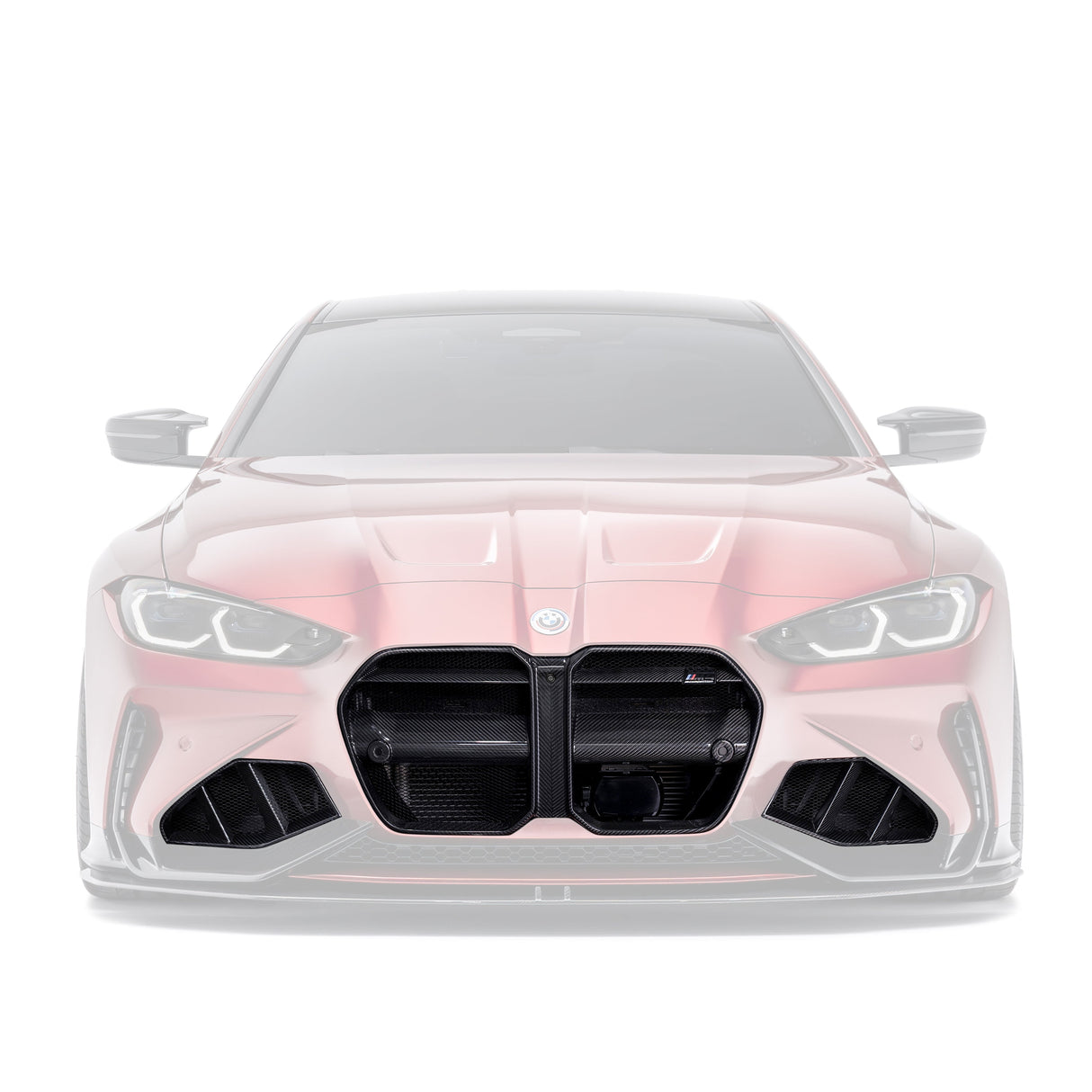BMW G8X M3/M4 Front Bumper Carbon Fiber Grille & Duct Vents - ADRO 