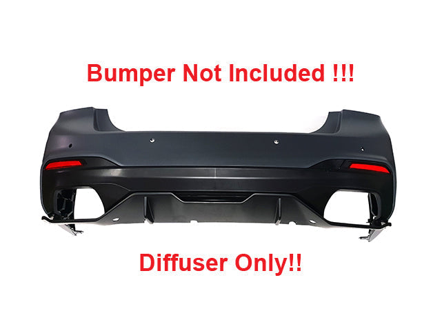 BMW G30 5 Series PRE-LCI M-Performance Style Rear Diffuser Only