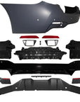 2021-2023 BMW G30 LCI Rear Bumper W/ PDC Covers