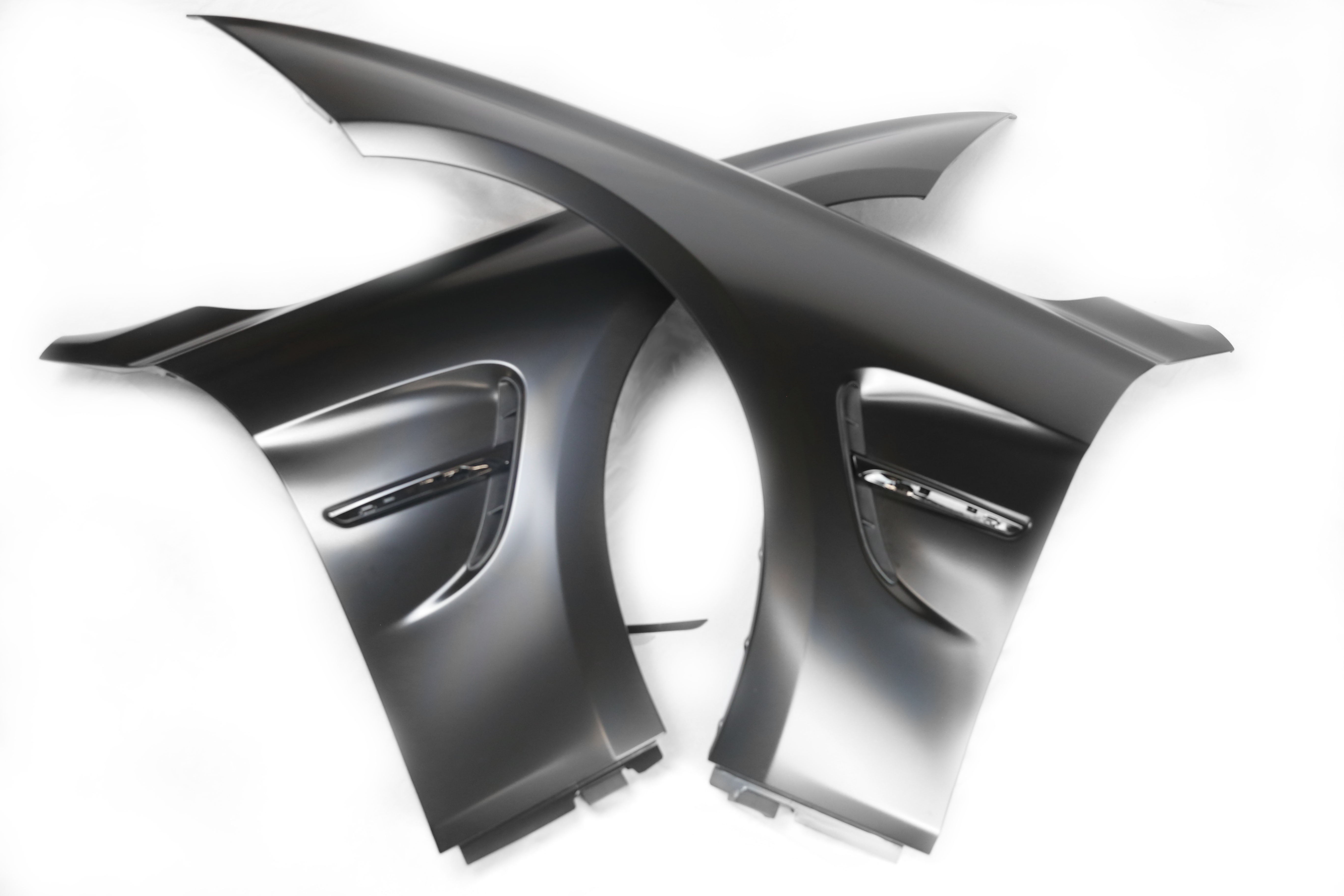 2012-2015 BMW F30 M3 Style Steel Fenders w/ Side Vent