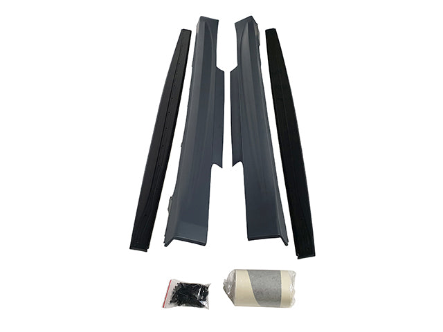 2014-2020 BMW F32/F33 M-P Side Skirts with Carbon Fiber Side Extensions
