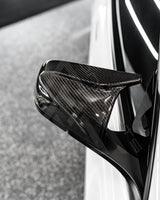 Tesla Model 3 Carbon Fiber M Style Mirror Caps