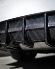 F30 F31 AAC Carbon Fiber Signature Rear Diffuser - AA CONCEPTS CO 