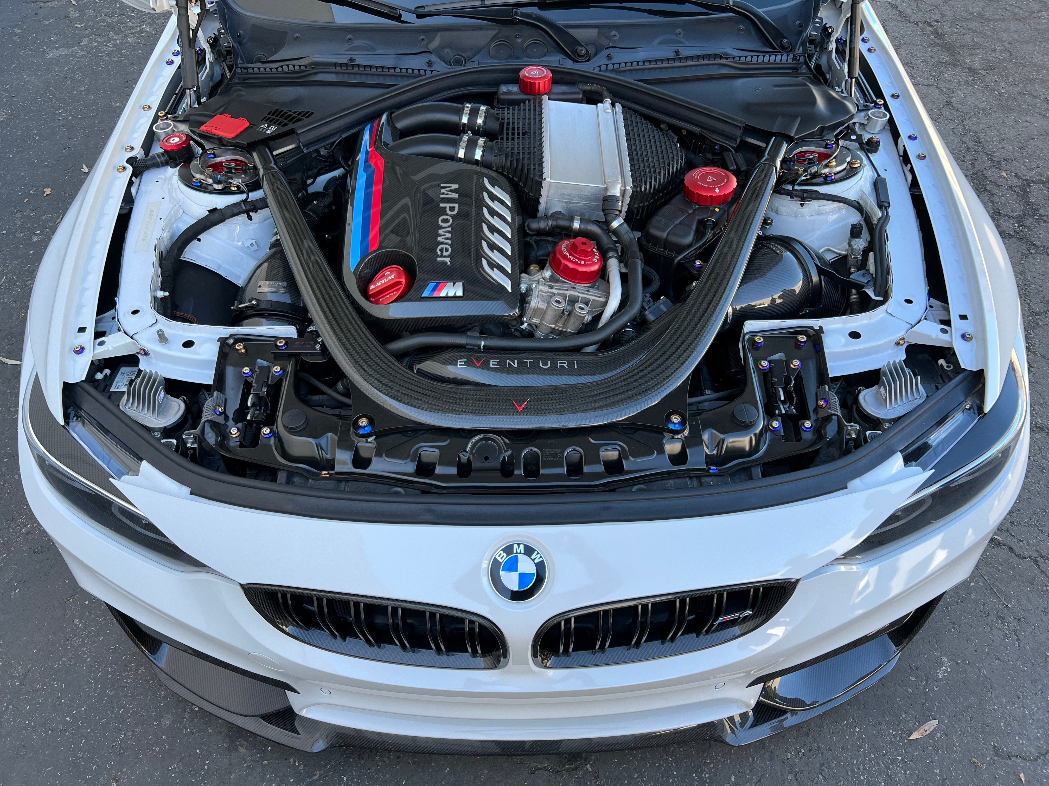 Hybrid Titanium BMW 2014-2019 M2C/M3/M4 Dress Up Hardware Kit (F80/F81/F82/F87)