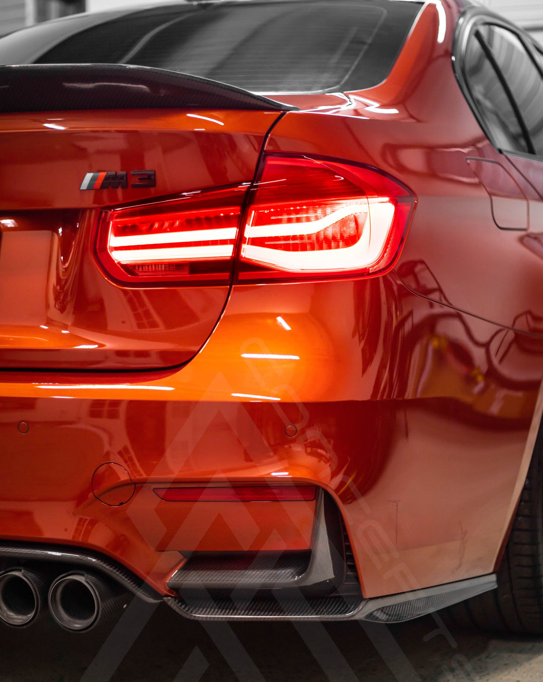 MHC+ BMW M3/M4 Rear Bumper Insert In Pre Preg Carbon Fibre (G80/G81/G8 –  Silicon Valley Bimmer
