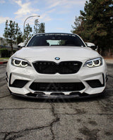 F87 M2 M2C MT Style Carbon Fiber Front Bumper Lip - AA CONCEPTS CO 