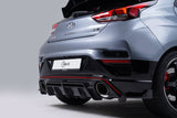 Hyundai Veloster N Carbon Fiber Rear Diffuser - ADRO 