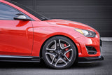 Hyundai Veloster Turbo and N Carbon Fiber Front Lip V1 - ADRO 