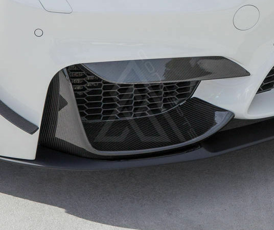 F80 M3 F82 F83 M4 Carbon Fiber Front Air Vent Eyelid Cover - AA CONCEPTS CO 